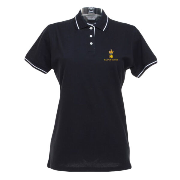 RFYC Ladies Contrast Polo Thumbnail