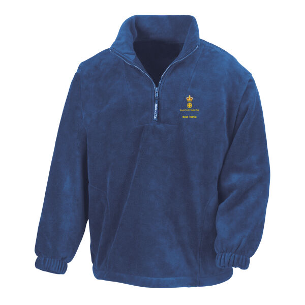 RFYC Personalised Polar Therm 1/4 Zip Unisex Fleece Thumbnail